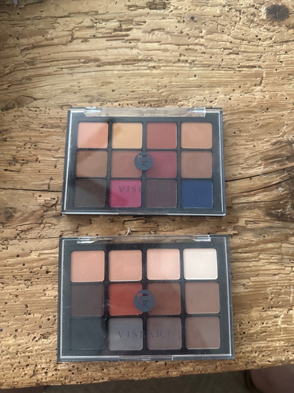 Viseart eyeshadow palettes